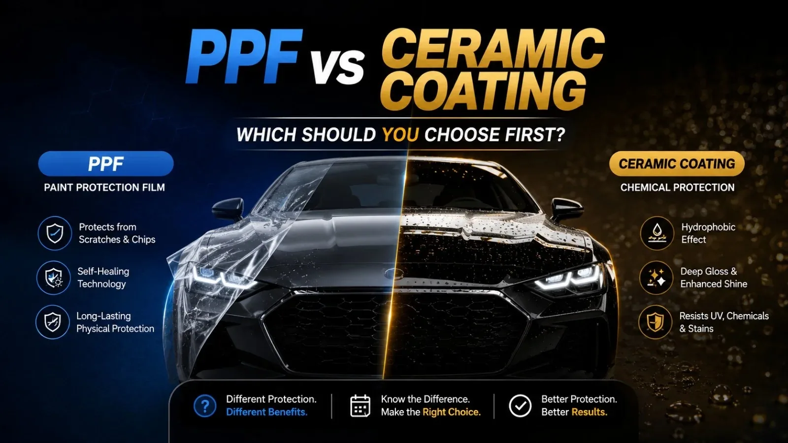 Ceramic Coating vs PPF: Which Is Right for Your Car?